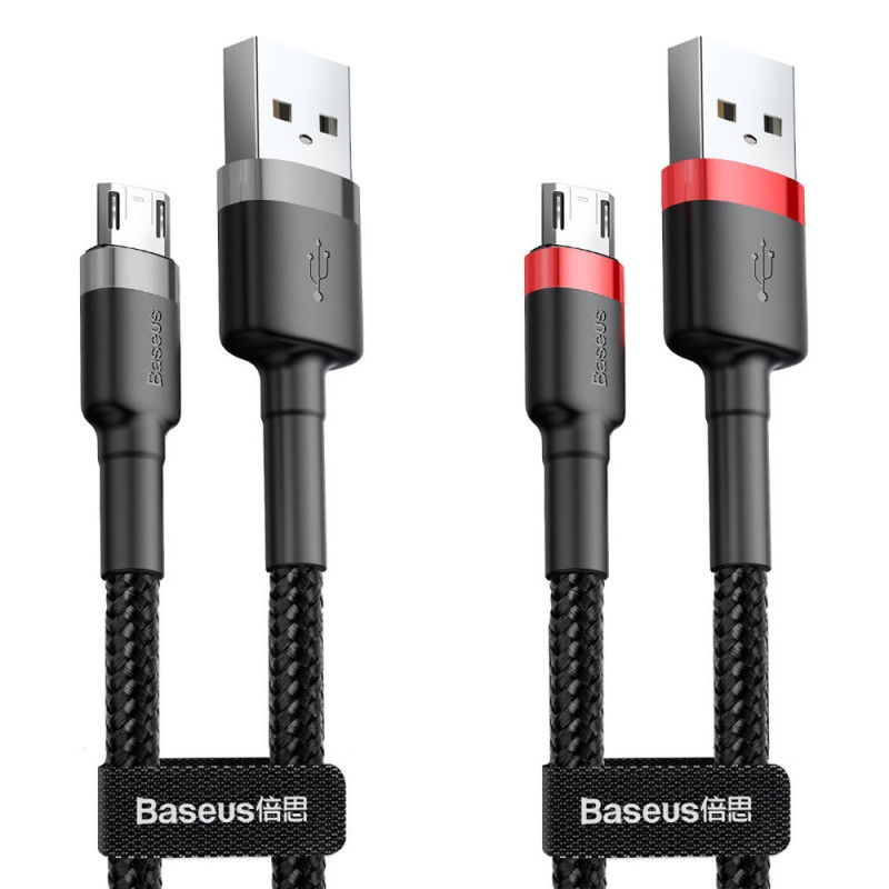 Кабель Baseus Cafule Micro USB 2.0A (3m) - Купить в Украине за 239 грн