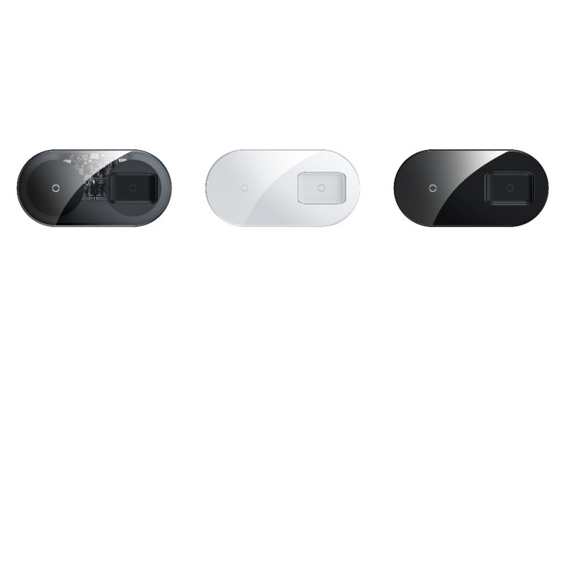 Беспроводное ЗУ Baseus Simple 2in1 18W Pro Edition Беспроводное ЗУ Baseus Simple 2in1 18W Pro Edition - Купить в Украине за 899 грн