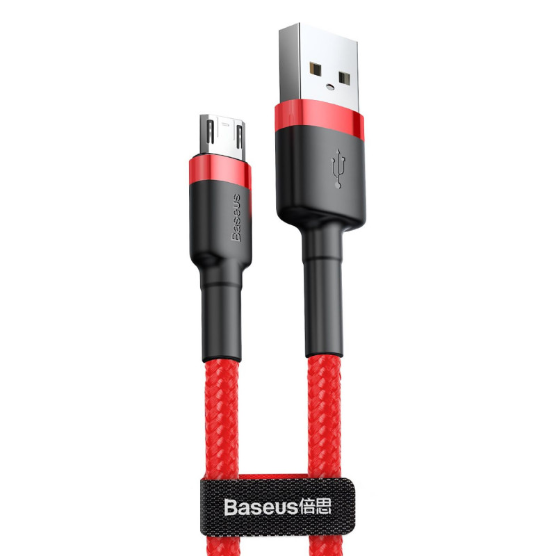 Кабель Baseus Cafule Micro USB 2.4A (1m) - Купить в Украине за 159 грн - изображение №10