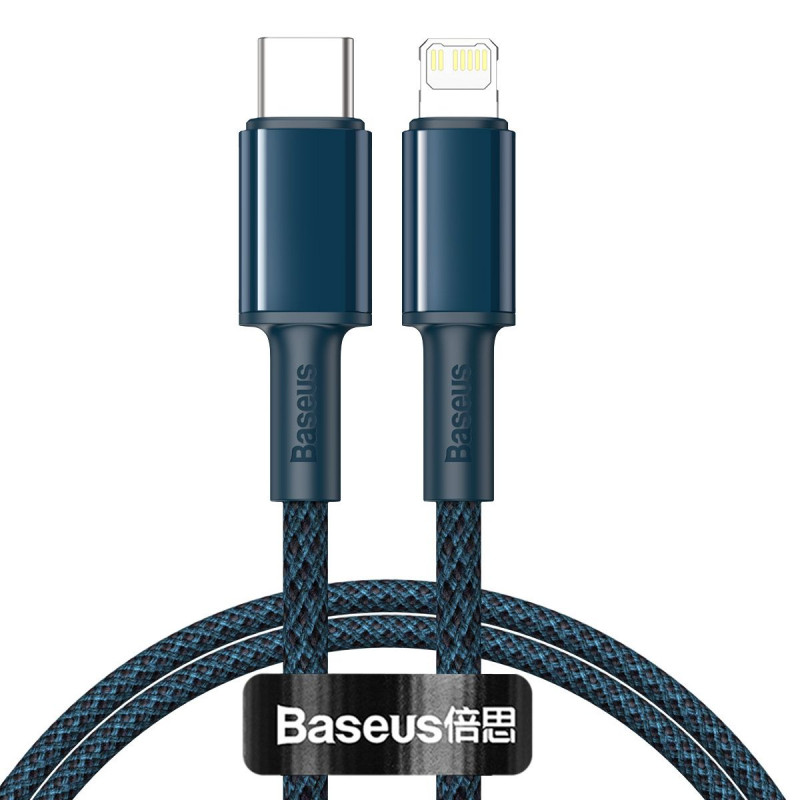 Кабель Baseus High Density Braided Type-C to Lightning PD 20W (1m) - Купить в Украине за 269 грн - изображение №10