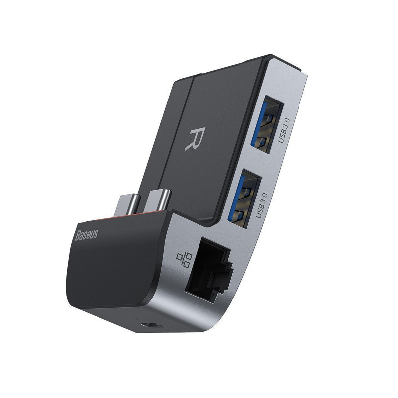 USB-Хаб Baseus Multifunctional Armor Age Type-C Bracket - Купить в Украине за 2499 грн - изображение №5