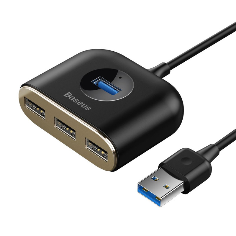 USB-Хаб Baseus Square Round USB to USB 3.0 + 3USB 2.0 (1m) - Купить в Украине за 0 грн - изображение №8