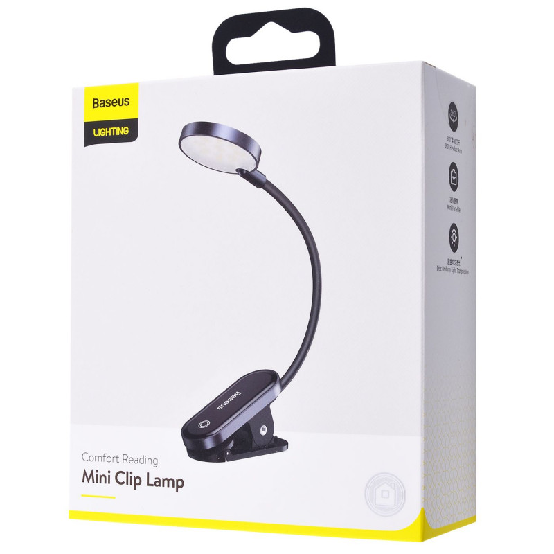 LED Лампа Для Будинку Baseus Comfort Reading Mini Clip - Купить в Украине за 0 грн