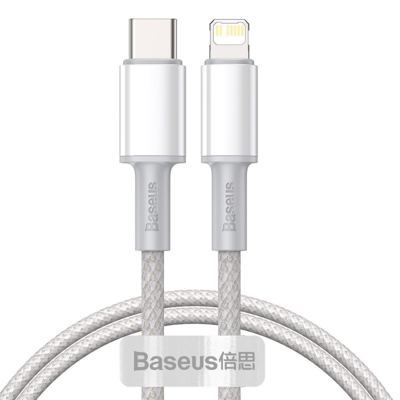Кабель Baseus High Density Braided Type-C to Lightning PD 20W (1m) Кабель Baseus High Density Braided Type-C to Lightning PD 20W (1m) - Купить в Украине за 269 грн - изображение №10