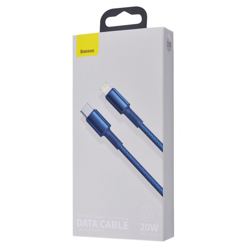 Кабель Baseus High Density Braided Type-C to Lightning PD 20W (1m) Кабель Baseus High Density Braided Type-C to Lightning PD 20W (1m) - Купить в Украине за 269 грн - изображение №2