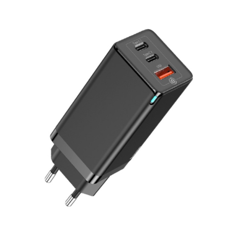 СЗУ Baseus GaN2 Quick Charger 65W (2 Type-C + 1 USB) СЗУ Baseus GaN2 Quick Charger 65W (2 Type-C + 1 USB) - Купить в Украине за 1179 грн