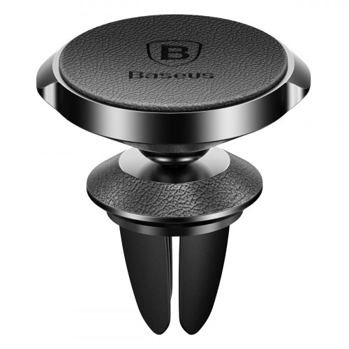 Купить Автодержатель Baseus Small Ears Series Magnetic Bracket Leather Air Outlet Type — Baseus.com.ua