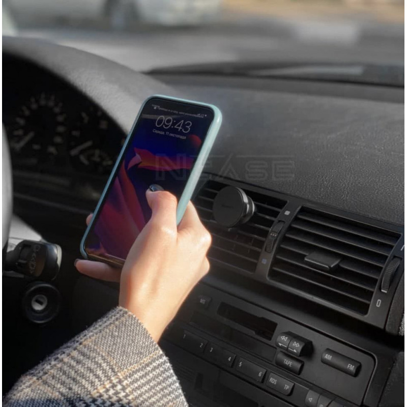 Автомобільний тримач Baseus Small Ears Series Magnetic Suction Bracket Air Outlet Type - Купить в Украине за 289 грн - изображение №4