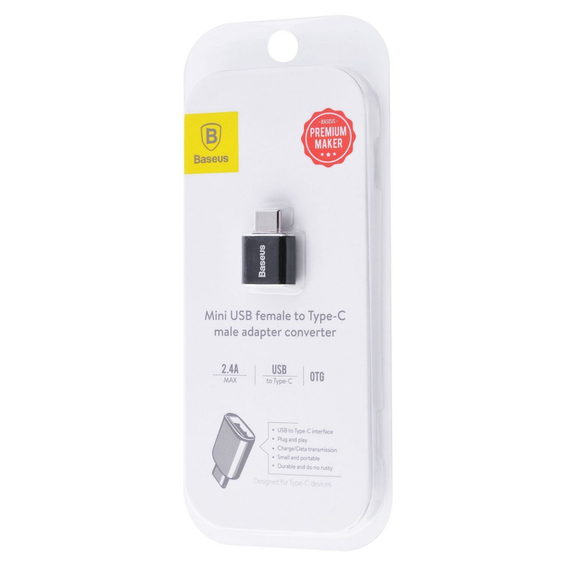 Перехідник OTG Baseus USB to Type-C Перехідник OTG Baseus USB to Type-C - Купить в Украине за 169 грн - изображение №2