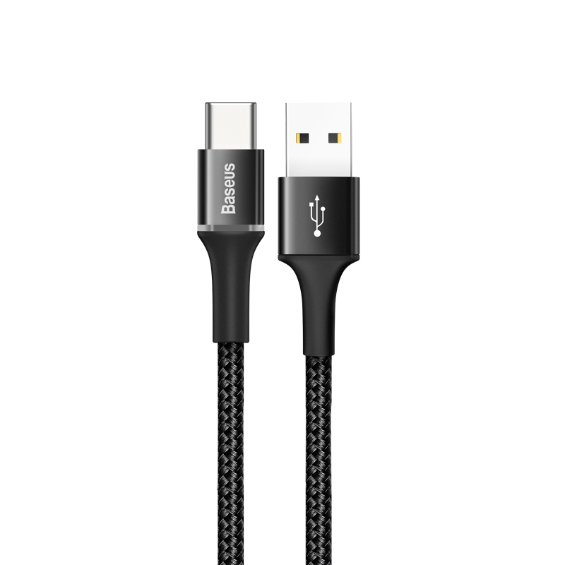 Кабель Baseus Halo Data Type-C 3A (1m) Кабель Baseus Halo Data Type-C 3A (1m) - Купить в Украине за 189 грн