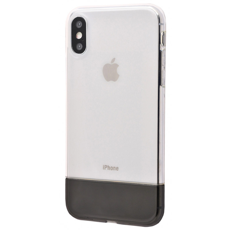 Baseus Half to Half soft Case (TPU) iPhone Xs Max Baseus Half to Half soft Case (TPU) iPhone Xs Max - Купить в Украине за 320 грн