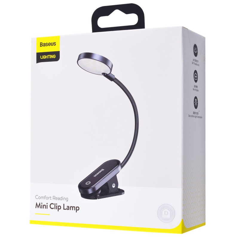 LED Лампа Baseus Comfort Reading Mini Clip - Купить в Украине за 409 грн - изображение №2