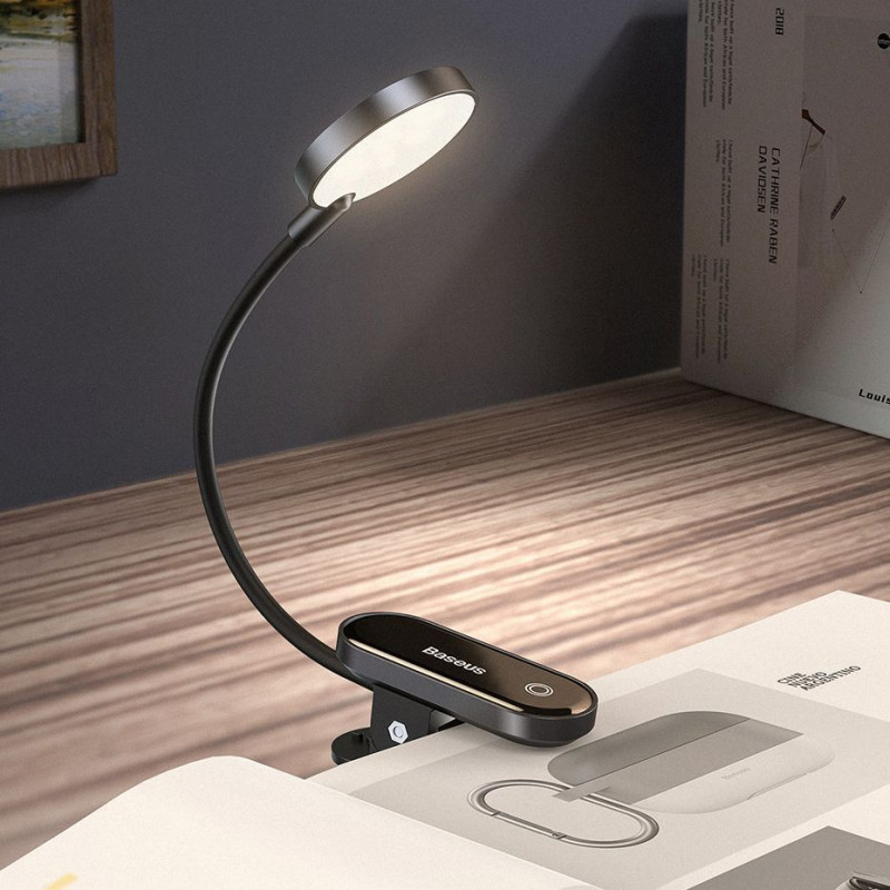 LED Лампа Для Дома Baseus Comfort Reading Mini Clip - Купить в Украине за 0 грн - изображение №3