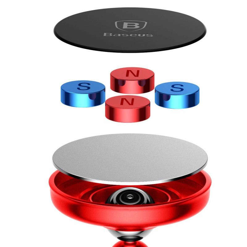 Автомобільний тримач Baseus Bullet An On-Board Magnetic Bracket Автомобільний тримач Baseus Bullet An On-Board Magnetic Bracket - Купить в Украине за 649 грн - изображение №4
