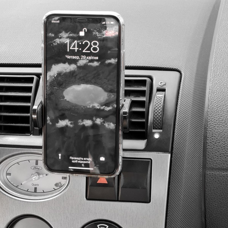 Автомобільний тримач Baseus Steel Cannon Air Outlet Car Mount Автомобільний тримач Baseus Steel Cannon Air Outlet Car Mount - Купить в Украине за 249 грн - изображение №4